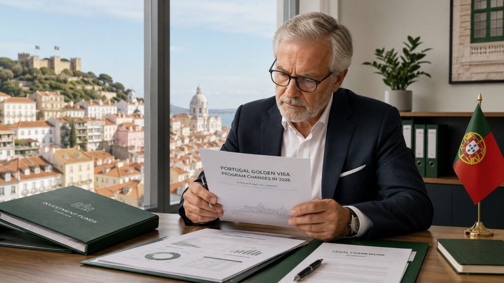 Portugal Golden Visa changes 2026 explained for international investors