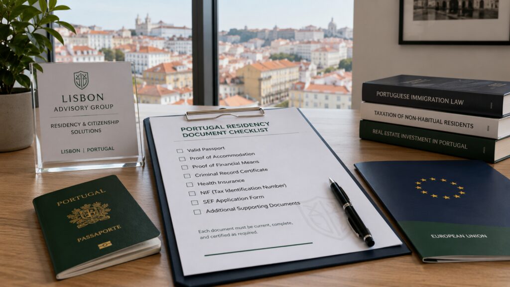 Portugal Golden Visa requirements checklist for non-EU investors in 2026
