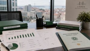 Portugal Golden Visa statistics report with Lisbon investment data charts