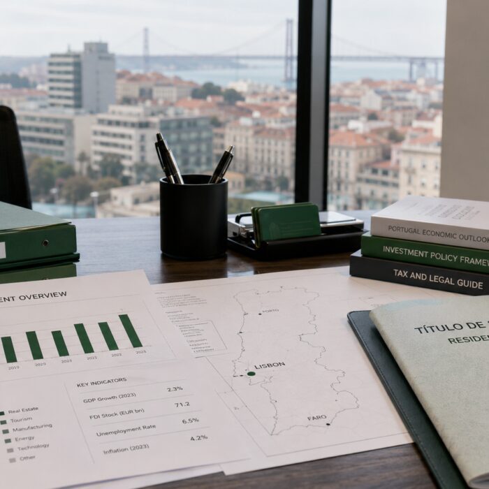 Portugal Golden Visa statistics report with Lisbon investment data charts