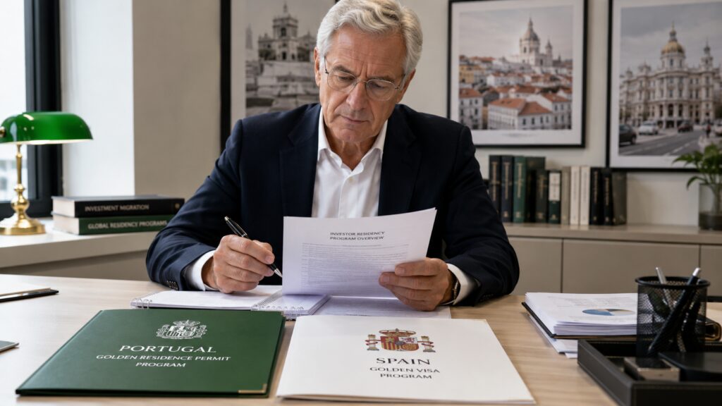 Portugal vs Spain Golden Visa comparison for non-EU investors