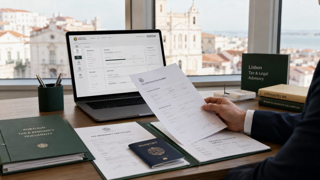 Portugal NIF number documents for Golden Visa investors applying remotely